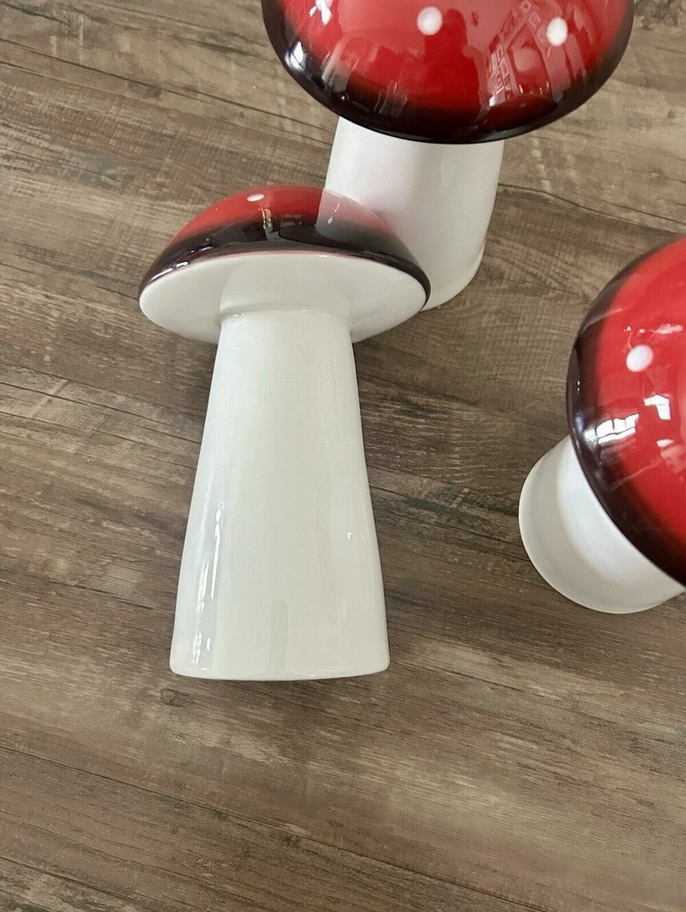 Streamline Imagined Mushroom Light Bundle of 3 Lights 7” Tall